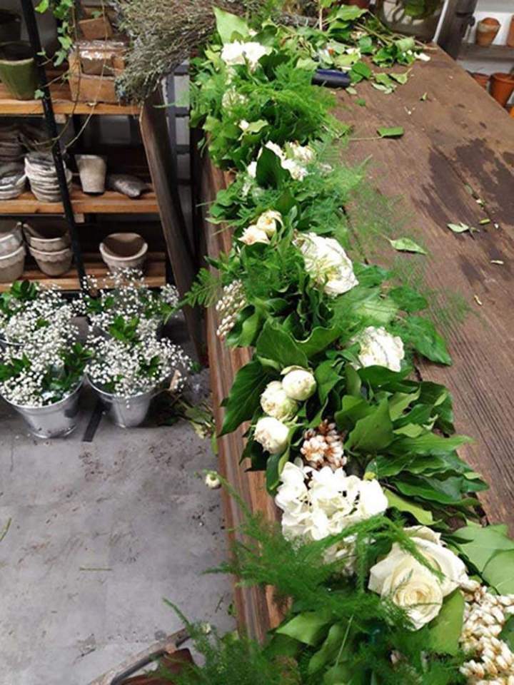 Guirlande florale Rumilly