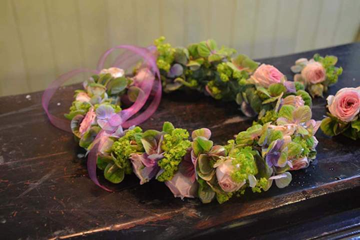 Couronne florale Rumilly