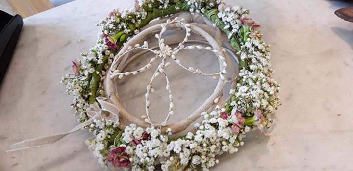 Couronne florale Rumilly