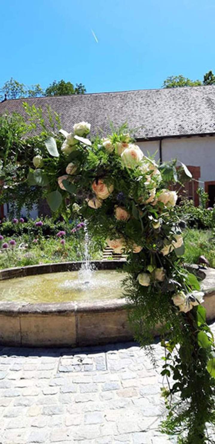 Arche florale décorative Rumilly