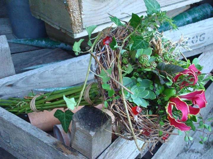 Bouquet de fleurs naturelles Rumilly