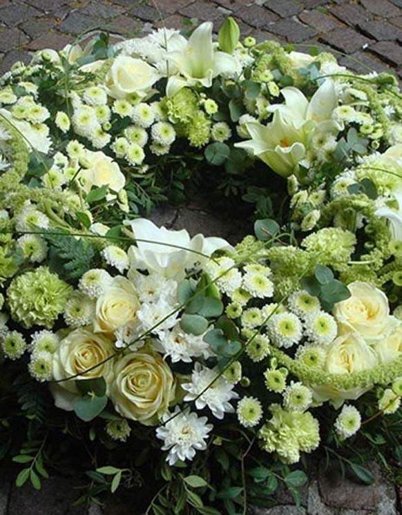 Couronne florale Rumilly
